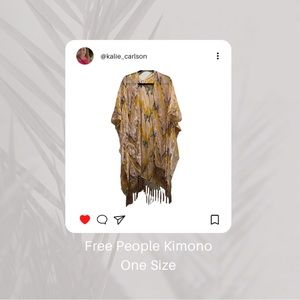 Free People Kimono